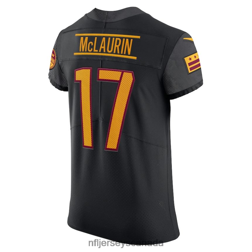Men Washington Commanders Terry McLaurin Nike Black Alternate Vapor Elite Jersey Clothing NFL TBXFR61467