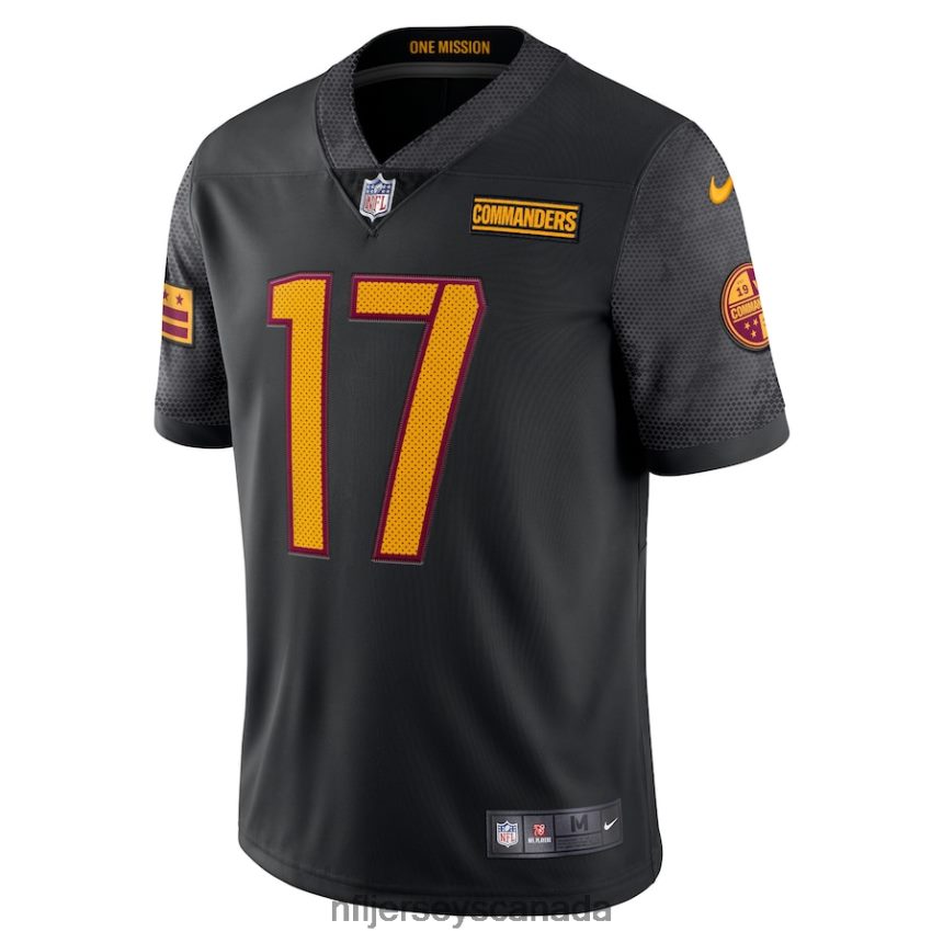 Men Washington Commanders Terry McLaurin Nike Black Alternate Vapor Limited Jersey Clothing NFL TBXFR6182