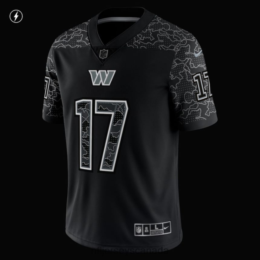 Men Washington Commanders Terry McLaurin Nike Black RFLCTV Limited Jersey Clothing NFL TBXFR64611