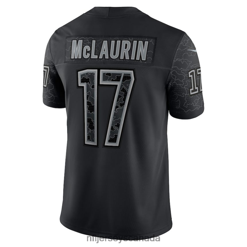 Men Washington Commanders Terry McLaurin Nike Black RFLCTV Limited Jersey Clothing NFL TBXFR64611