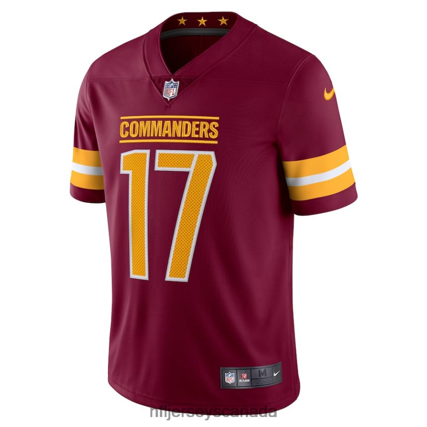 Men Washington Commanders Terry McLaurin Nike Burgundy Vapor Limited Jersey Clothing NFL TBXFR61309