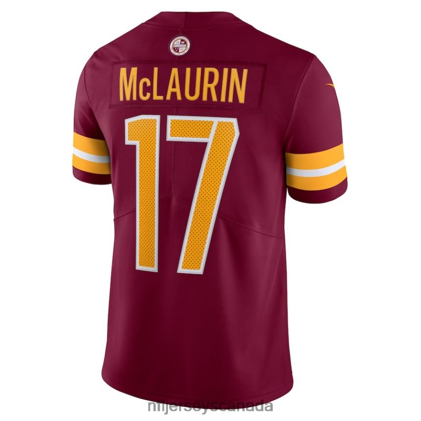 Men Washington Commanders Terry McLaurin Nike Burgundy Vapor Limited Jersey Clothing NFL TBXFR61309