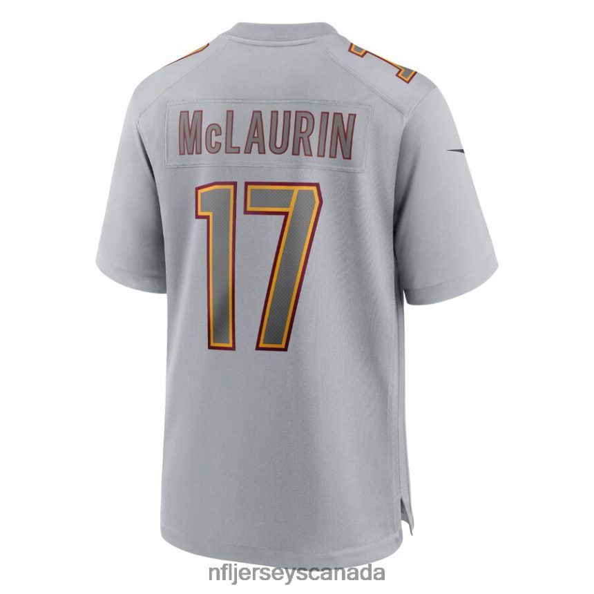 Men Washington Commanders Terry McLaurin Nike Gray Atmosphere Fashion Game Jersey Clothing NFL TBXFR64462