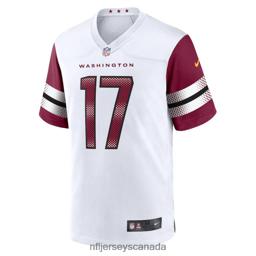 Men Washington Commanders Terry McLaurin Nike White Game Jersey Clothing NFL TBXFR61598