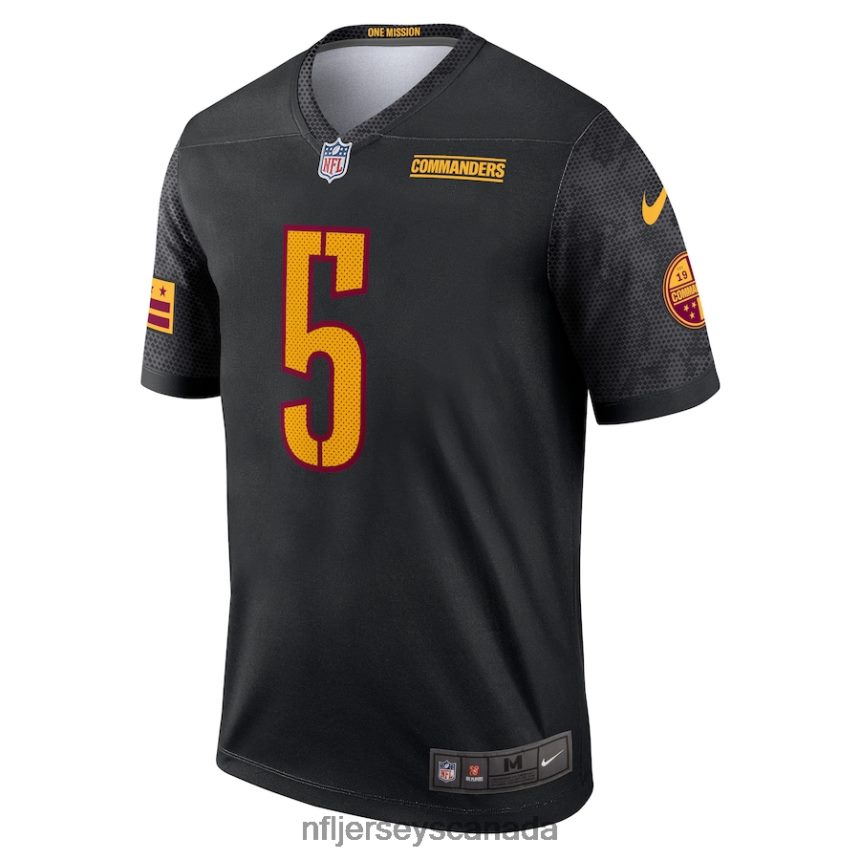 Men Washington Commanders Tress Way Nike Black Alternate Legend Jersey Clothing NFL TBXFR61765