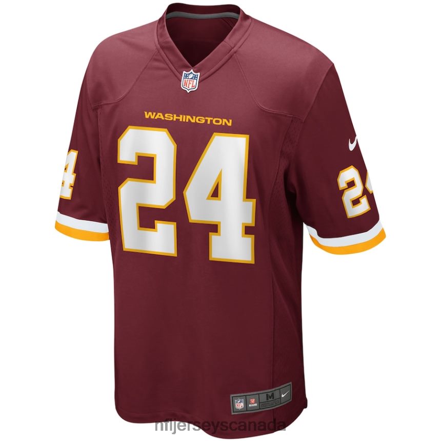 Men Washington Football Team Antonio Gibson Nike Burgundy Game Jersey Clothing NFL TBXFR64612