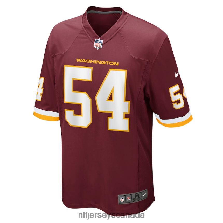 Men Washington Football Team Camaron Cheeseman Nike Burgundy Game Jersey Clothing NFL TBXFR64776