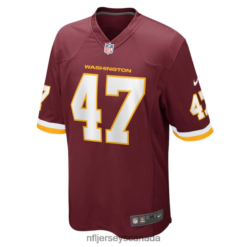 Men Washington Football Team Chris Cooley Nike Burgundy Retired Player Jersey Clothing NFL TBXFR63726