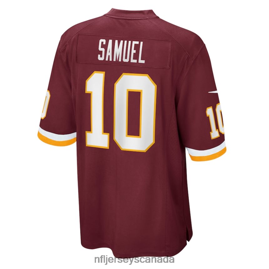 Men Washington Football Team Curtis Samuel Nike Burgundy Game Jersey Clothing NFL TBXFR63074