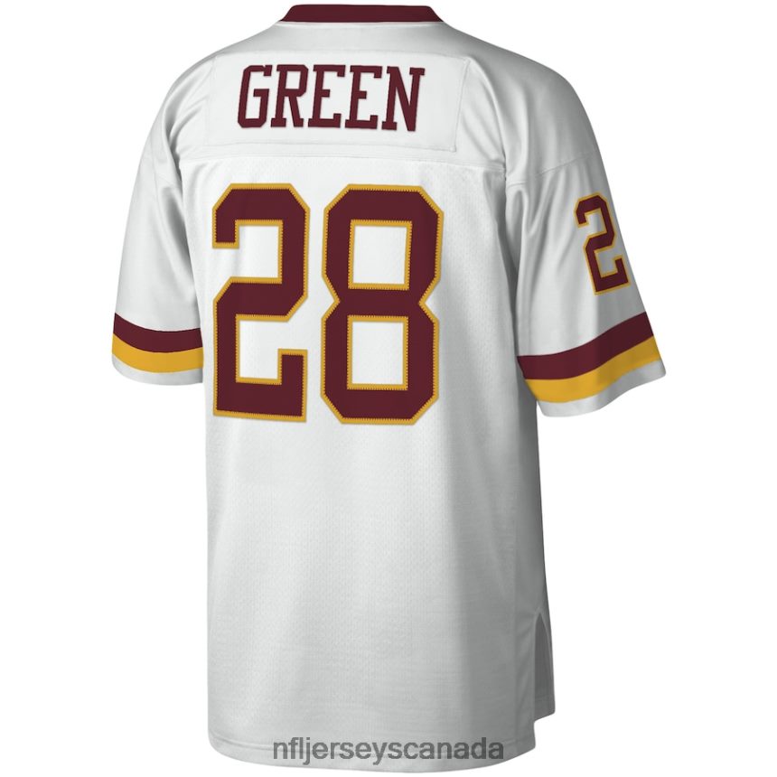 Men Washington Football Team Darrell Green Mitchell  Ness White Legacy Replica Jersey Clothing NFL TBXFR61688