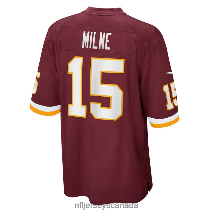 Men Washington Football Team Dax Milne Nike Burgundy Player Game Jersey Clothing NFL TBXFR66694