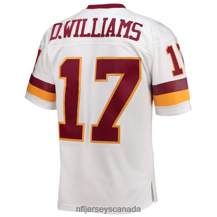 Men Washington Football Team Doug Williams Mitchell  Ness White 1987 Legacy Replica Jersey Clothing NFL TBXFR61716