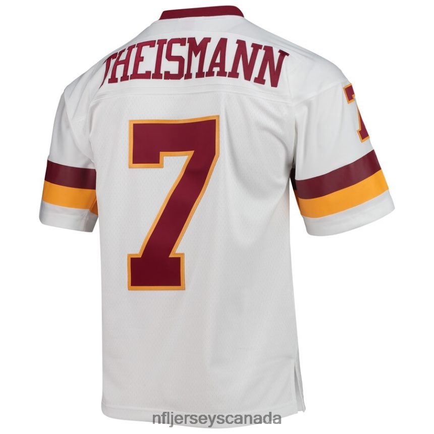 Men Washington Football Team Joe Theismann Mitchell  Ness White 1982 Legacy Replica Jersey Clothing NFL TBXFR61968