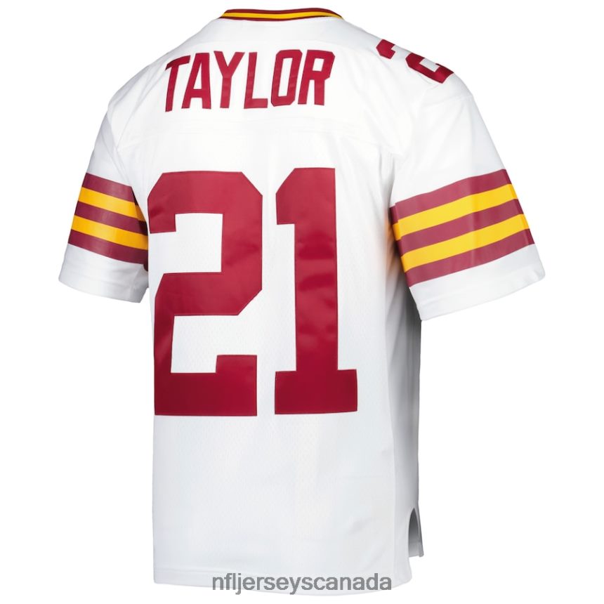 Men Washington Football Team Sean Taylor Mitchell  Ness White 2007 Legacy Replica Jersey Clothing NFL TBXFR6514
