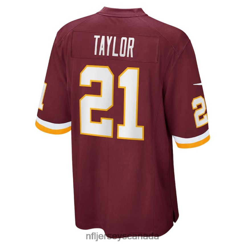 Men Washington Football Team Sean Taylor Nike Burgundy Retired Player Team Game Jersey Clothing NFL TBXFR61017