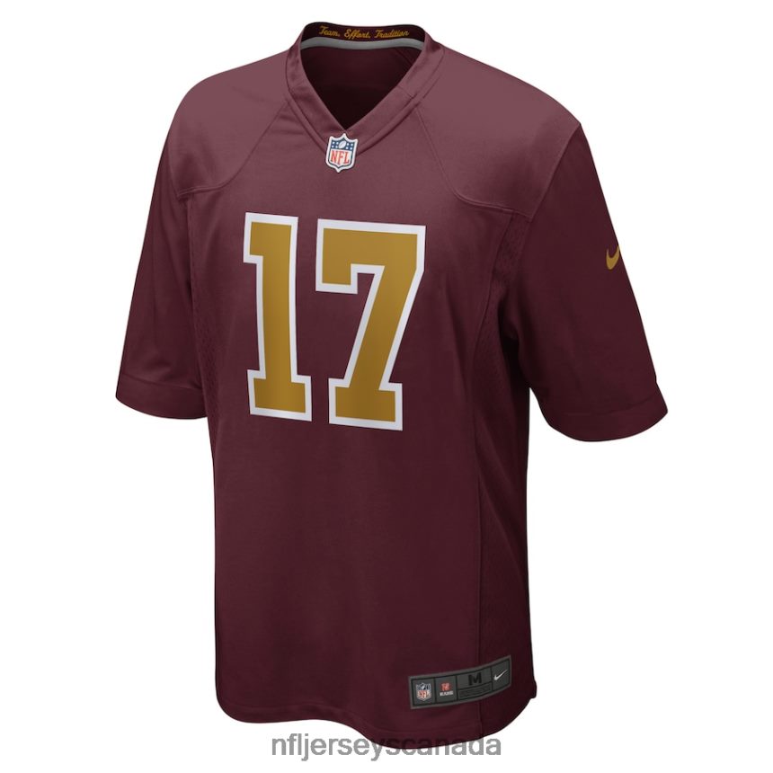 Men Washington Football Team Terry McLaurin Nike Burgundy Alternate Game Jersey Clothing NFL TBXFR62743