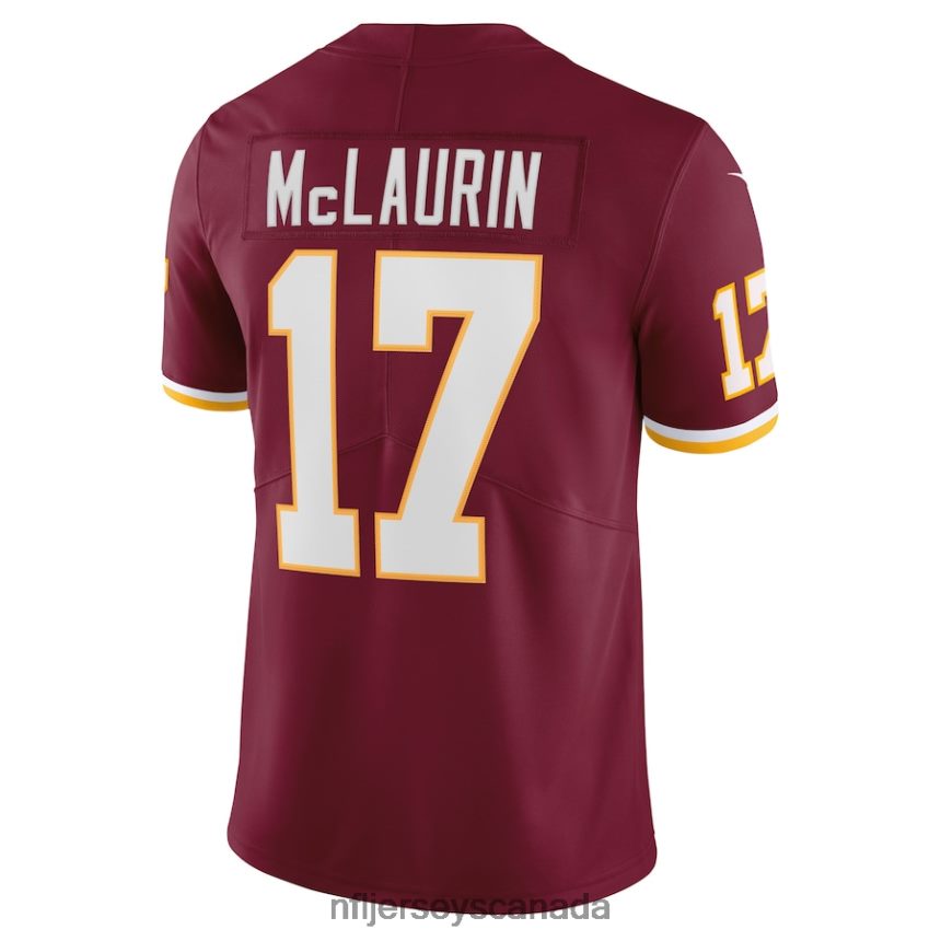 Men Washington Football Team Terry McLaurin Nike Burgundy Vapor Limited Jersey Clothing NFL TBXFR62635