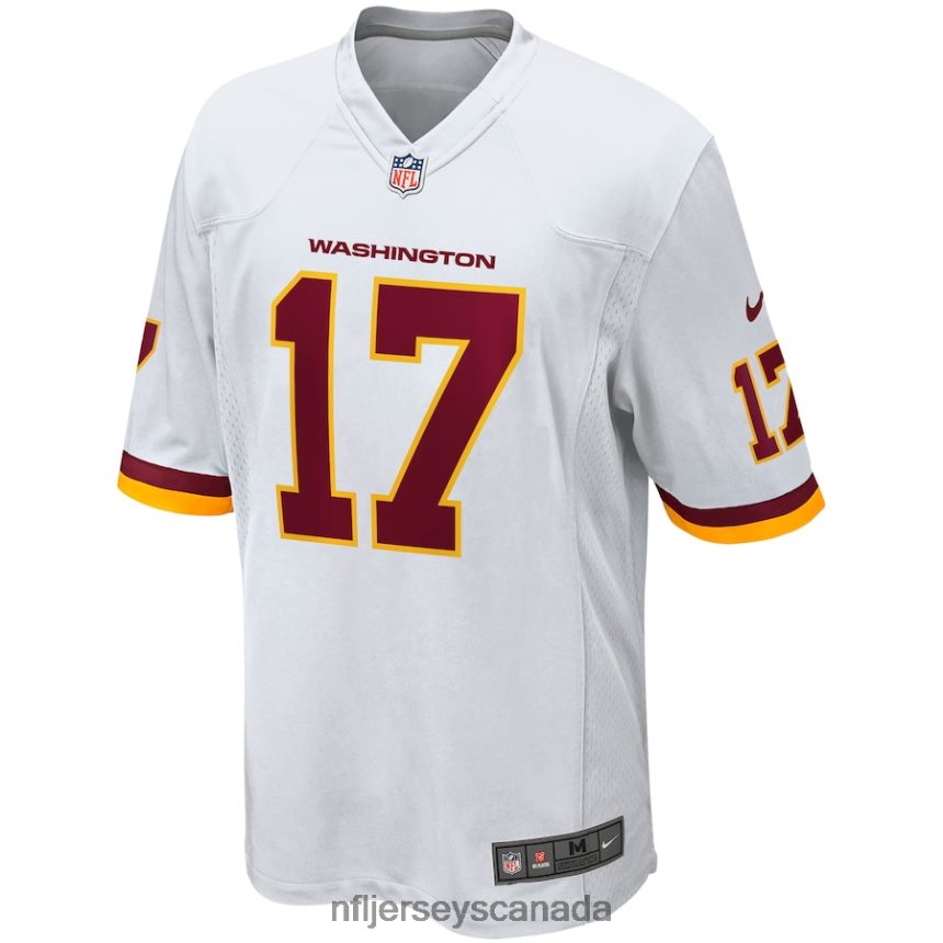 Men Washington Football Team Terry McLaurin Nike White Player Game Jersey Clothing NFL TBXFR63609