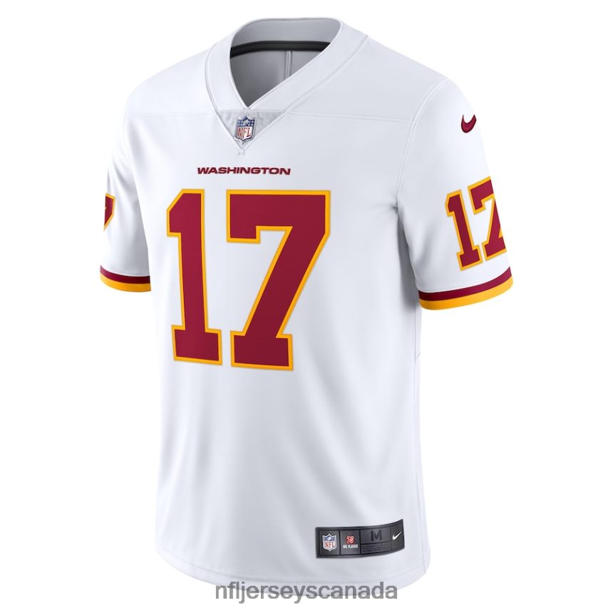 Men Washington Football Team Terry McLaurin Nike White Vapor Limited Jersey Clothing NFL TBXFR62483