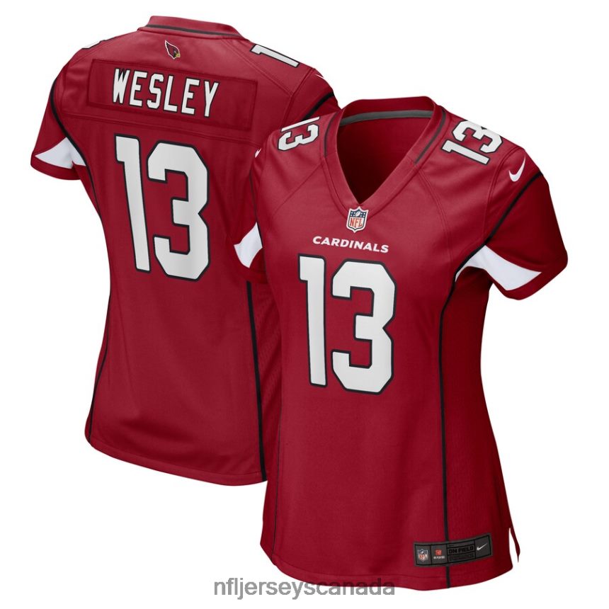 Women Arizona Cardinals Antoine Wesley Nike Cardinal Game Player Jersey Clothing NFL TBXFR66983