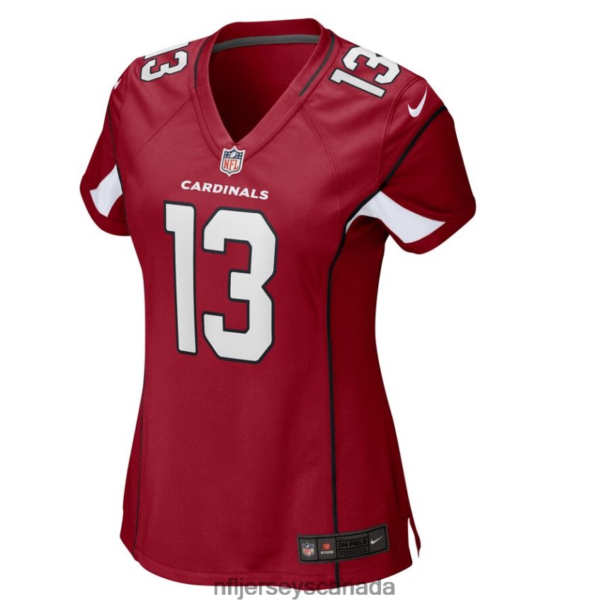 Women Arizona Cardinals Antoine Wesley Nike Cardinal Game Player Jersey Clothing NFL TBXFR66983