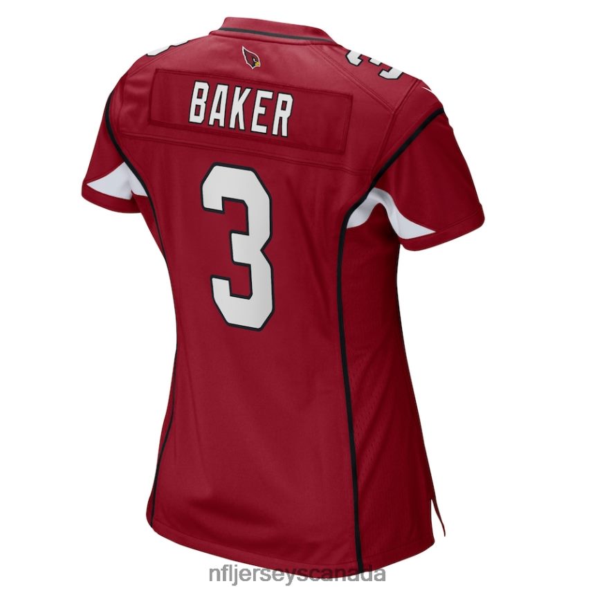 Women Arizona Cardinals Budda Baker Nike Cardinal Game Jersey Clothing NFL TBXFR63353