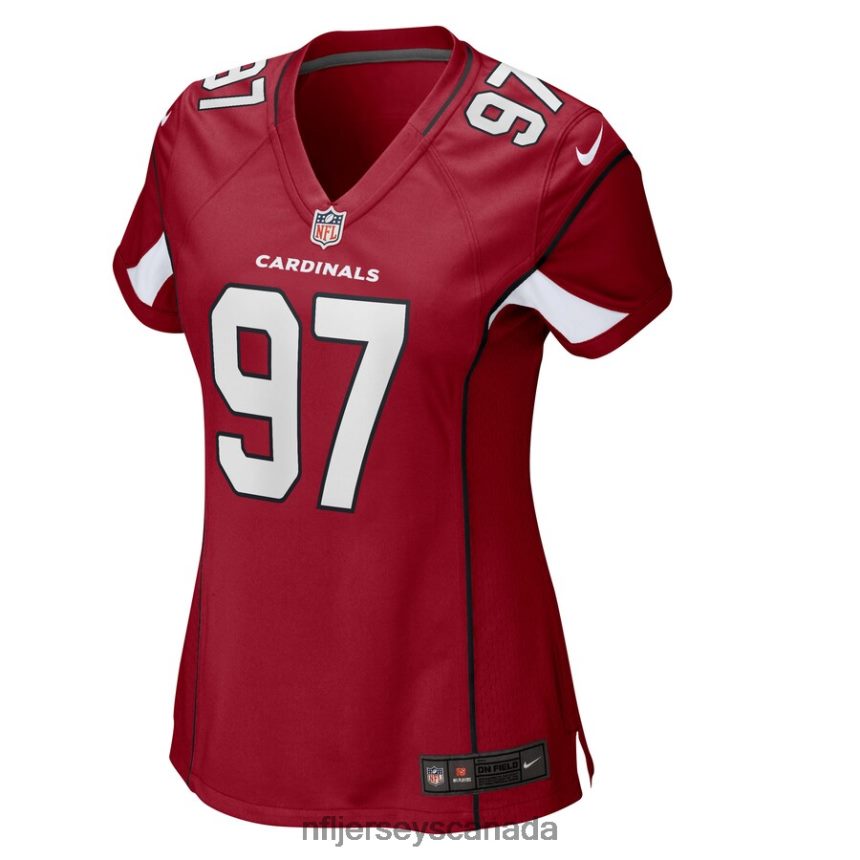 Women Arizona Cardinals Cameron Thomas Nike Cardinal Game Player Jersey Clothing NFL TBXFR66138