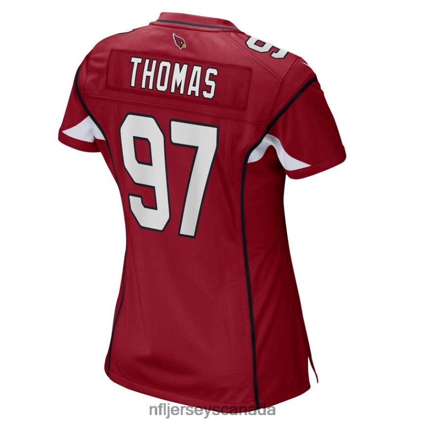 Women Arizona Cardinals Cameron Thomas Nike Cardinal Game Player Jersey Clothing NFL TBXFR66138