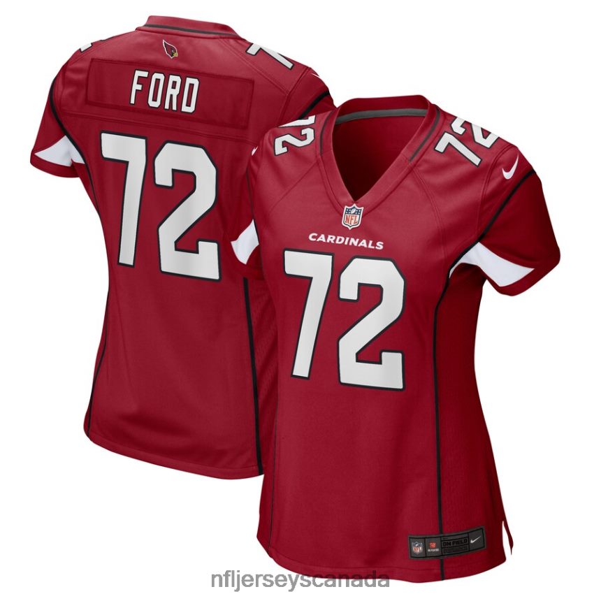 Women Arizona Cardinals Cody Ford Nike Cardinal Game Player Jersey Clothing NFL TBXFR66981