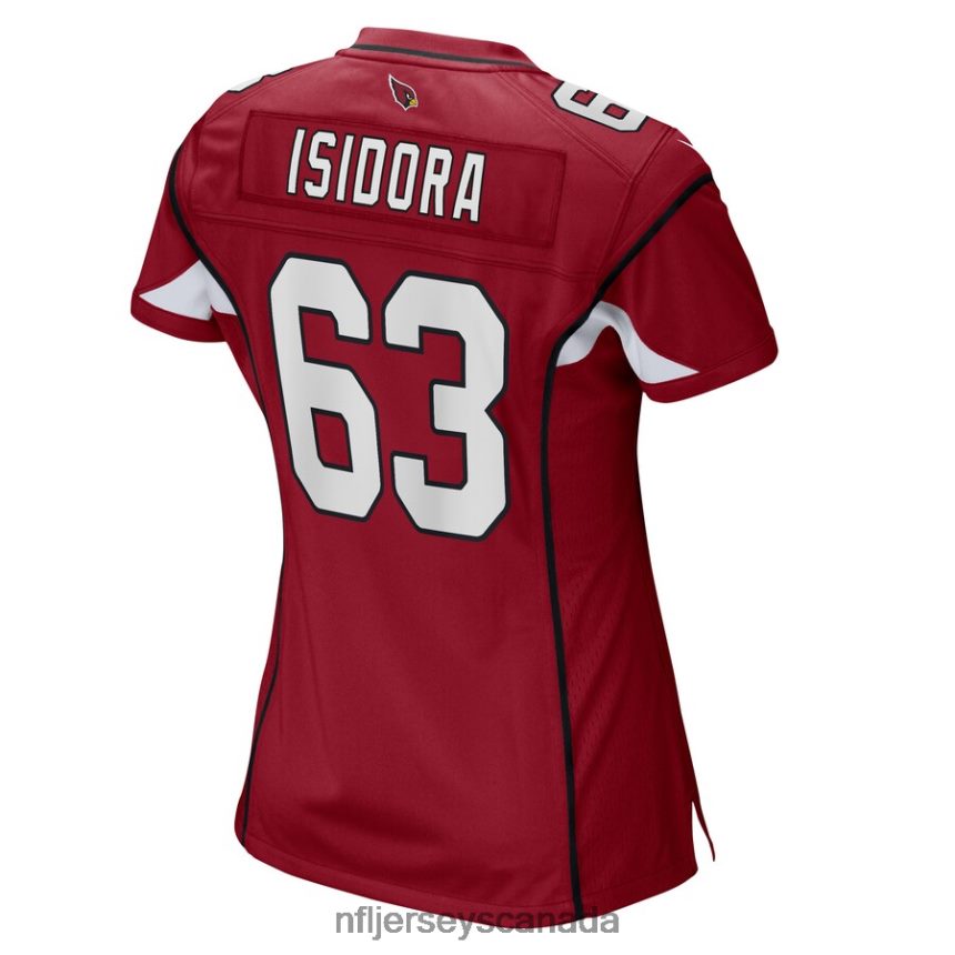 Women Arizona Cardinals Danny Isidora Nike Cardinal Game Player Jersey Clothing NFL TBXFR65791