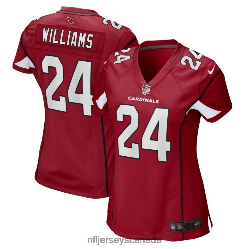 Women Arizona Cardinals Darrel Williams Nike Cardinal Game Player Jersey Clothing NFL TBXFR66610