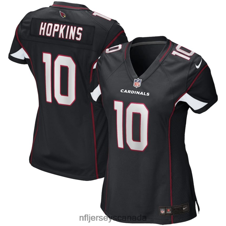 Women Arizona Cardinals DeAndre Hopkins Nike Black Game Jersey Clothing NFL TBXFR64035