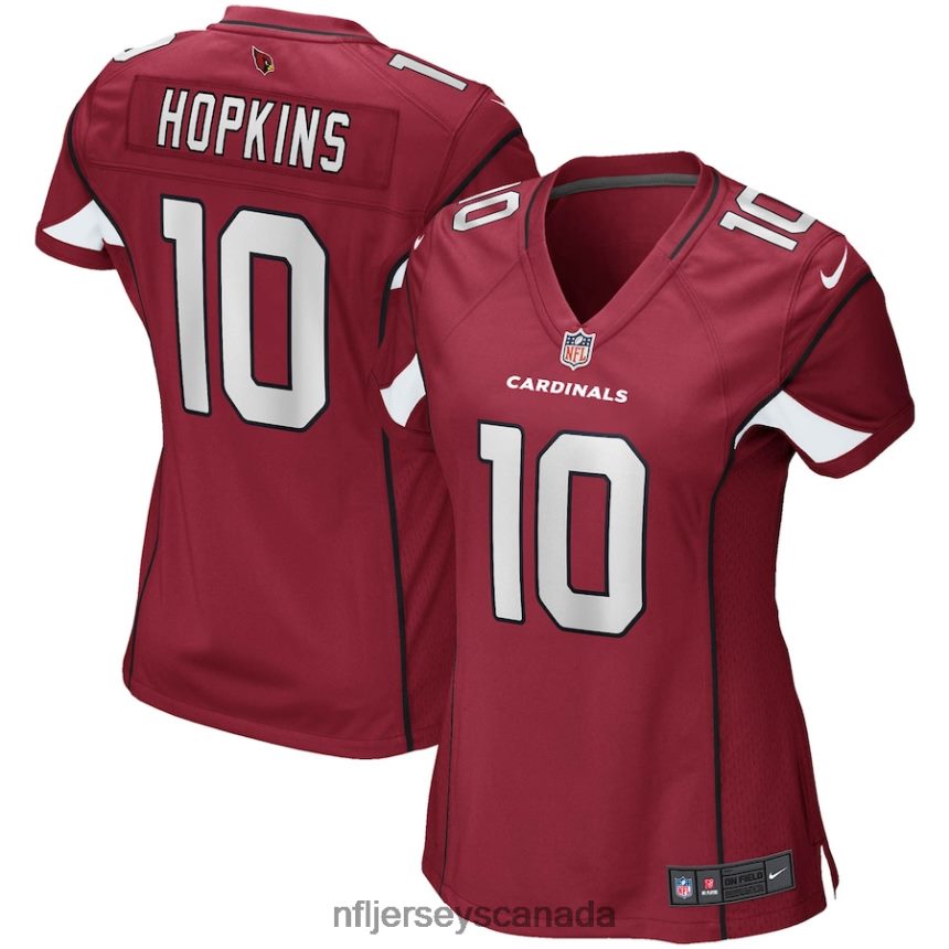 Women Arizona Cardinals DeAndre Hopkins Nike Cardinal Game Player Jersey Clothing NFL TBXFR63462