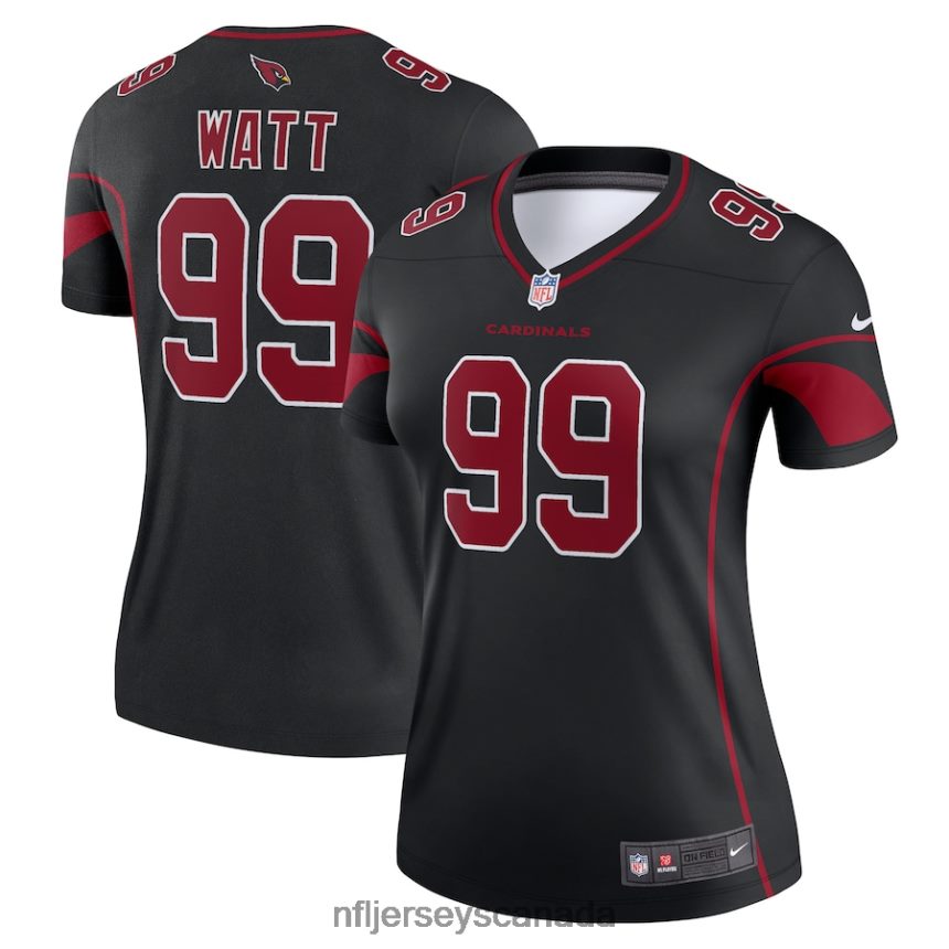 Women Arizona Cardinals JJ Watt Nike Black Legend Jersey Clothing NFL TBXFR63460