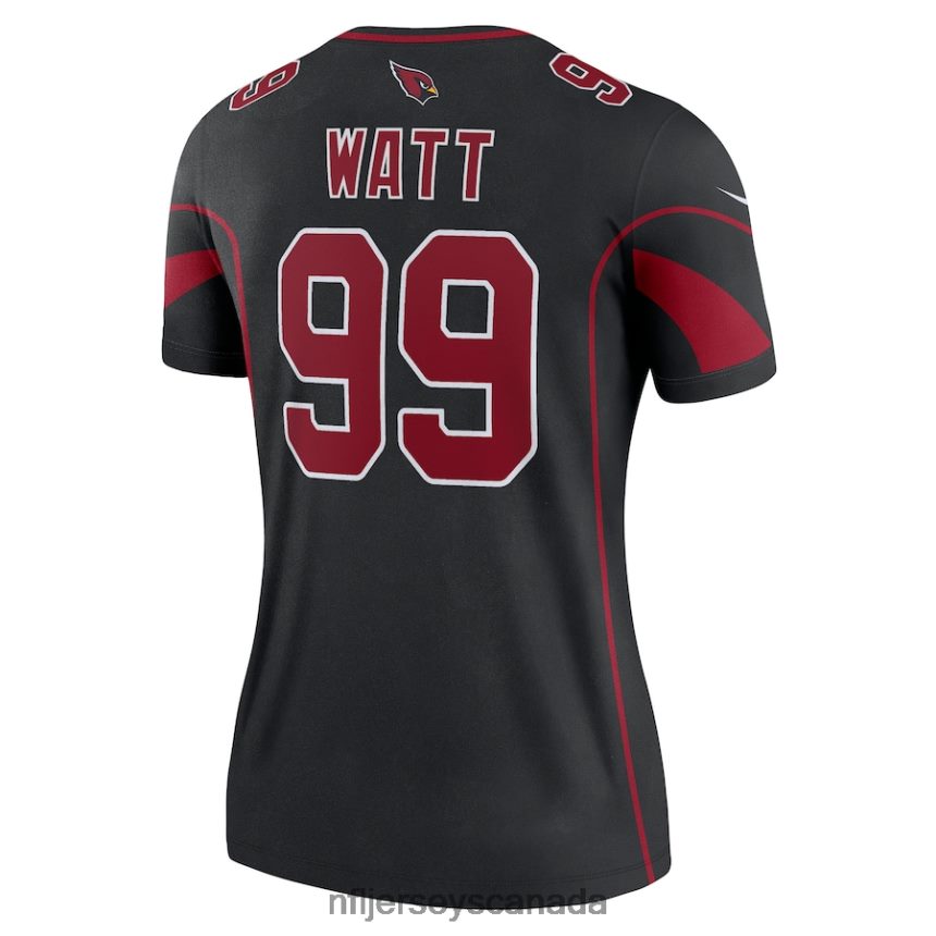 Women Arizona Cardinals JJ Watt Nike Black Legend Jersey Clothing NFL TBXFR63460