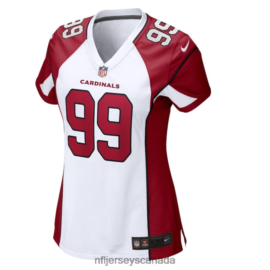Women Arizona Cardinals JJ Watt Nike White Game Jersey Clothing NFL TBXFR62019