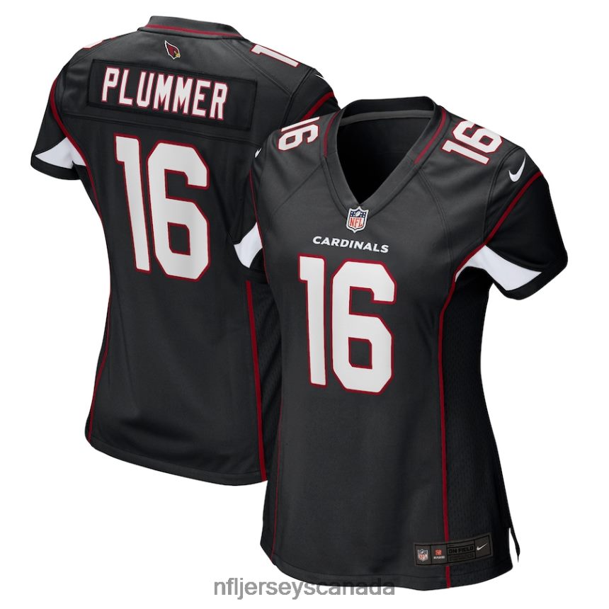 Women Arizona Cardinals Jake Plummer Nike Black Retired Game Jersey Clothing NFL TBXFR65557