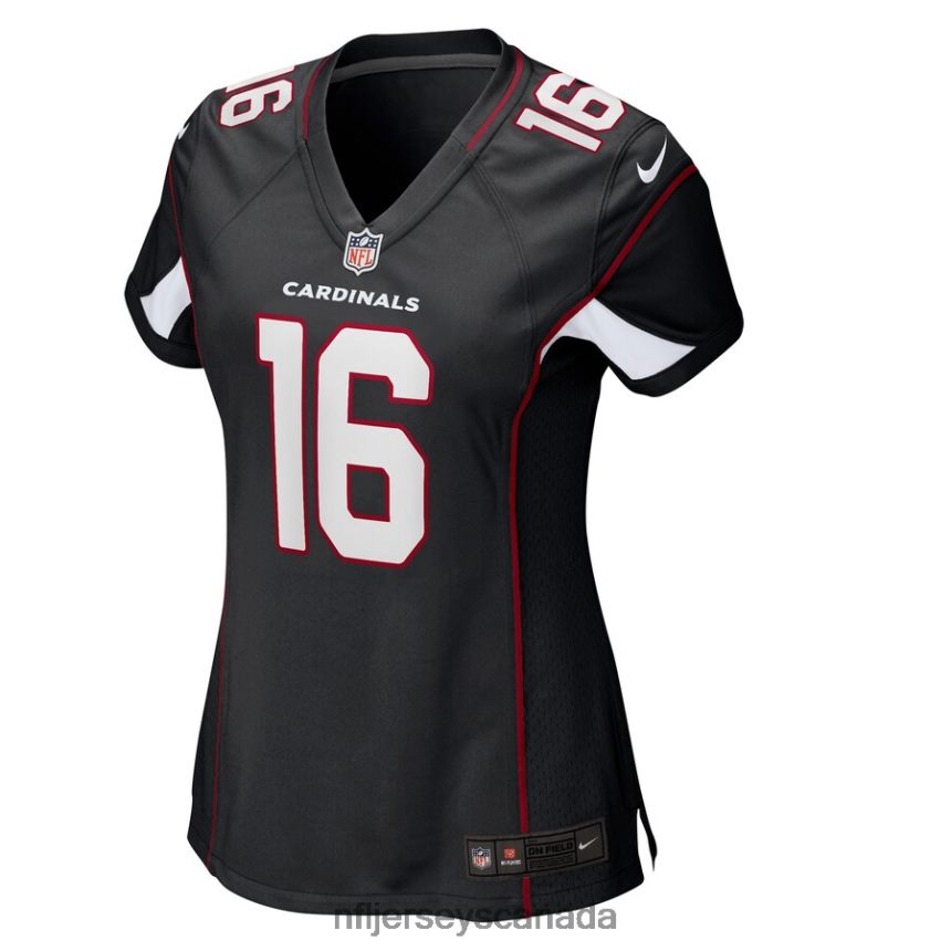 Women Arizona Cardinals Jake Plummer Nike Black Retired Game Jersey Clothing NFL TBXFR65557