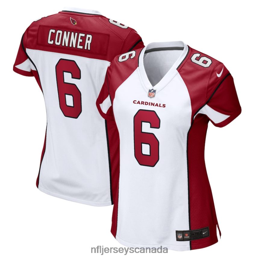 Women Arizona Cardinals James Conner Nike White Game Player Jersey Clothing NFL TBXFR64216