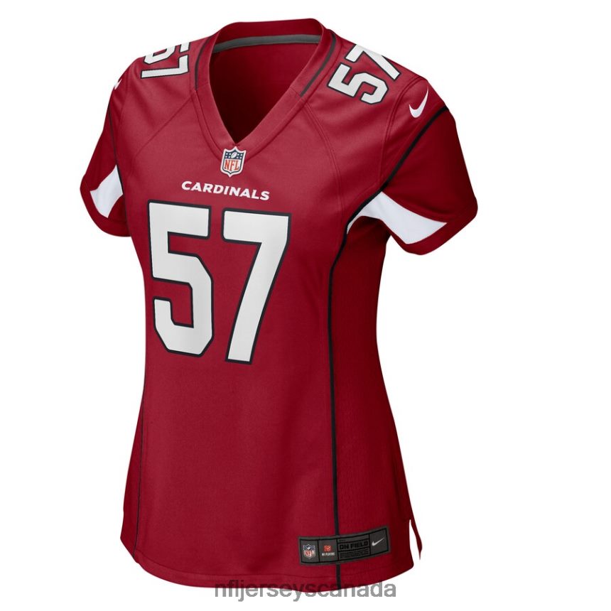 Women Arizona Cardinals Kamu Grugier-Hill Nike Cardinal Game Player Jersey Clothing NFL TBXFR66482