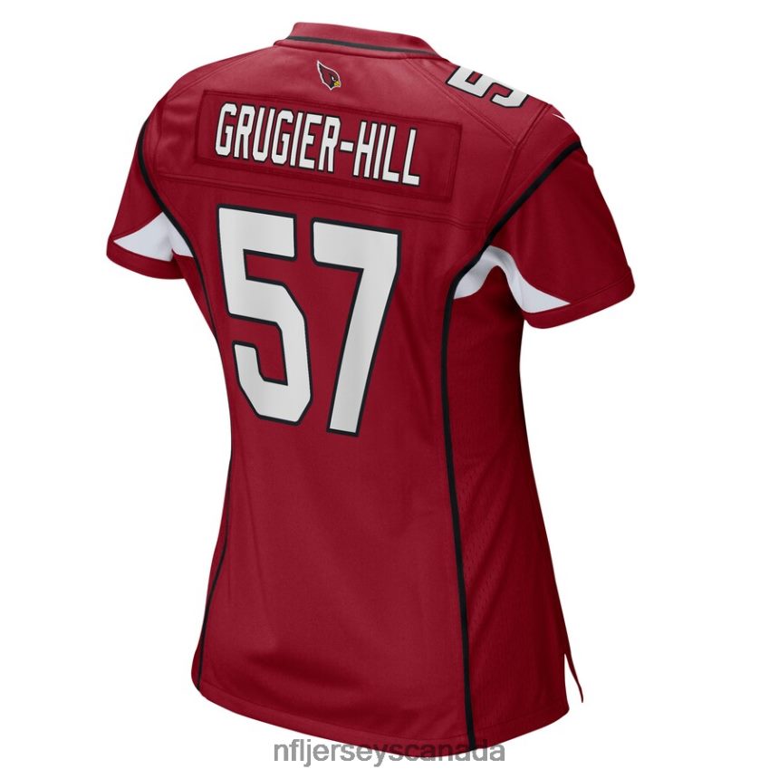 Women Arizona Cardinals Kamu Grugier-Hill Nike Cardinal Game Player Jersey Clothing NFL TBXFR66482