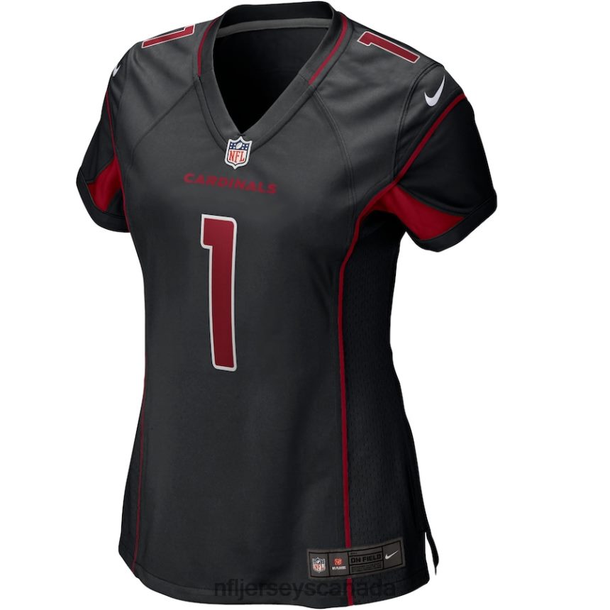 Women Arizona Cardinals Kyler Murray Nike Black Alternate Game Player Jersey Clothing NFL TBXFR62598