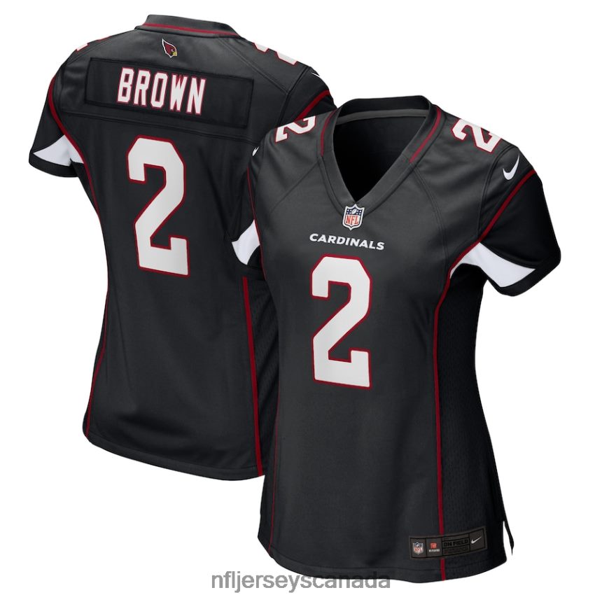 Women Arizona Cardinals Marquise Brown Nike Black Alternate Game Player Jersey Clothing NFL TBXFR65371