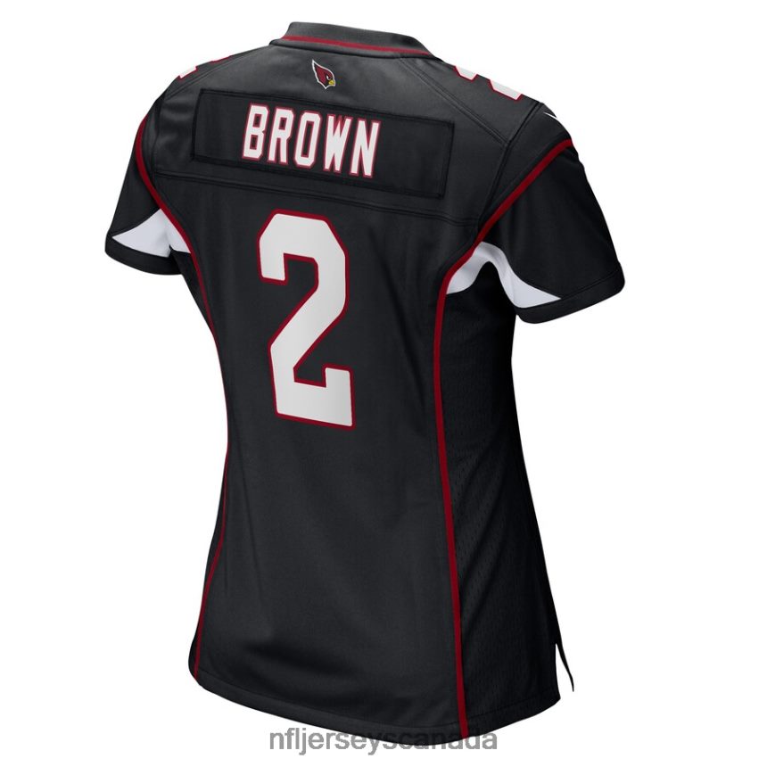 Women Arizona Cardinals Marquise Brown Nike Black Alternate Game Player Jersey Clothing NFL TBXFR65371