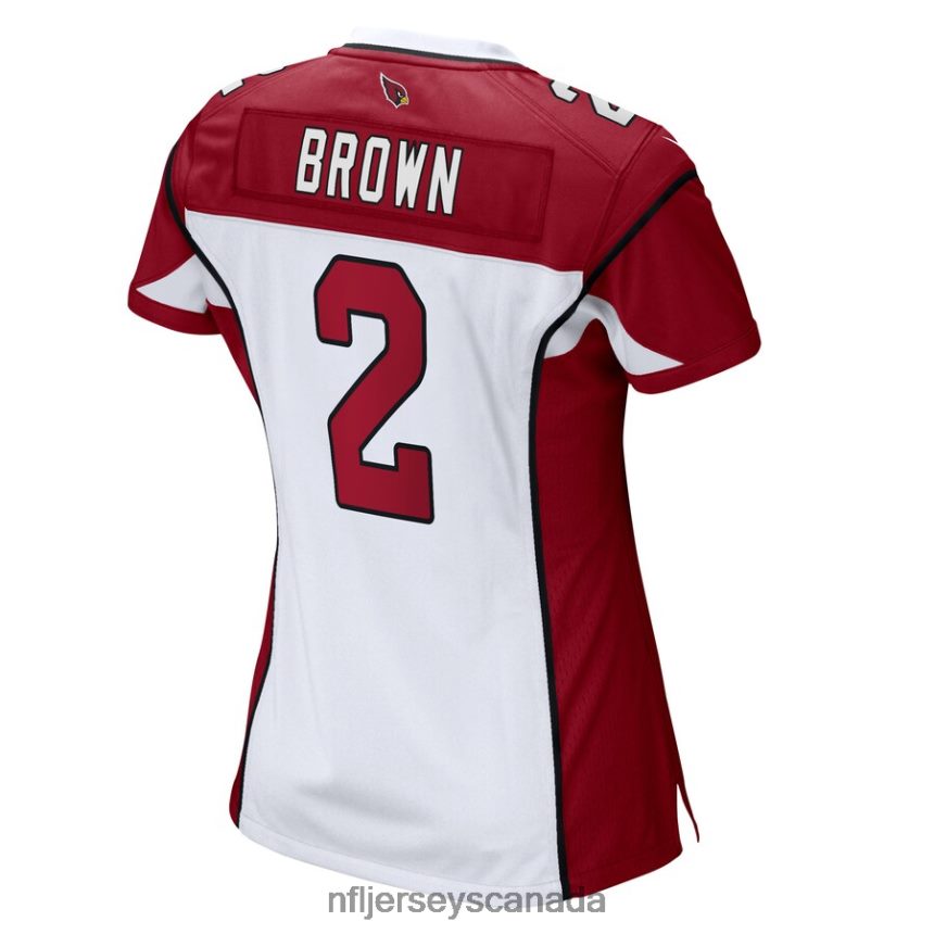 Women Arizona Cardinals Marquise Brown Nike White Game Player Jersey Clothing NFL TBXFR65552