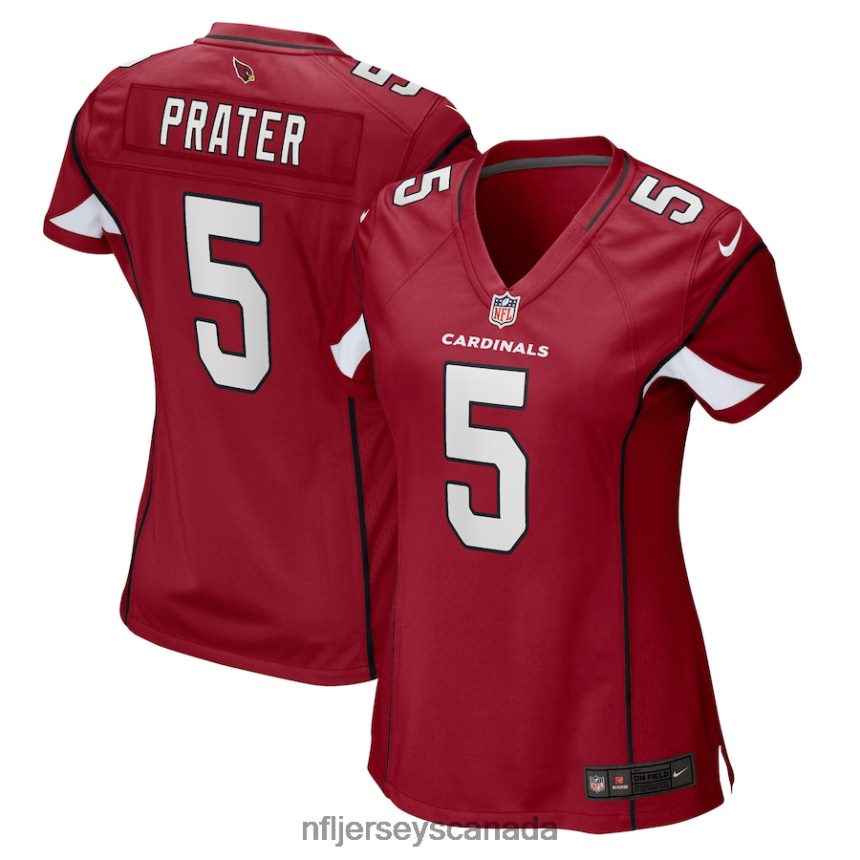 Women Arizona Cardinals Matt Prater Nike Cardinal Game Jersey Clothing NFL TBXFR66116