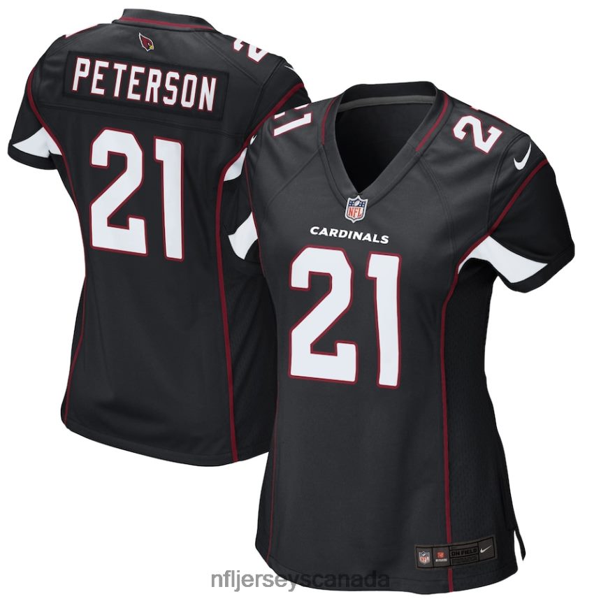 Women Arizona Cardinals Patrick Peterson Nike Black Game Jersey Clothing NFL TBXFR64881