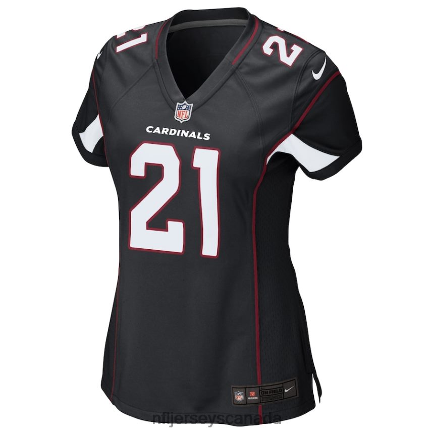 Women Arizona Cardinals Patrick Peterson Nike Black Game Jersey Clothing NFL TBXFR64881