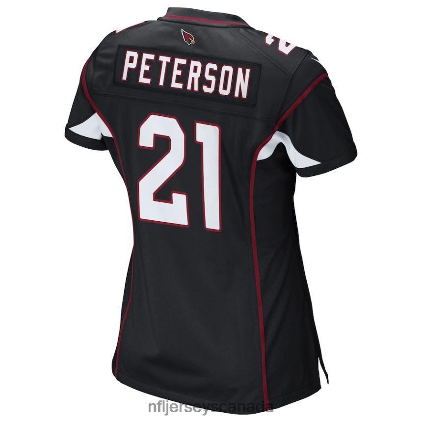 Women Arizona Cardinals Patrick Peterson Nike Black Game Jersey Clothing NFL TBXFR64881