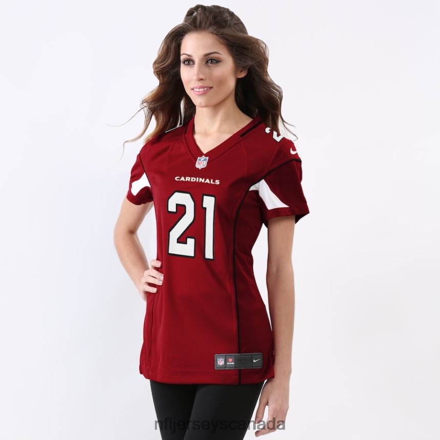 Women Arizona Cardinals Patrick Peterson Nike Cardinal Game Player Jersey Clothing NFL TBXFR64989